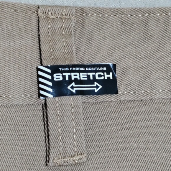 Volcom Vmonty‎ Stretch 22 Khaki Chino Shorts Mens Size 29 Flat Front Casual NEW - Picture 5 of 14
